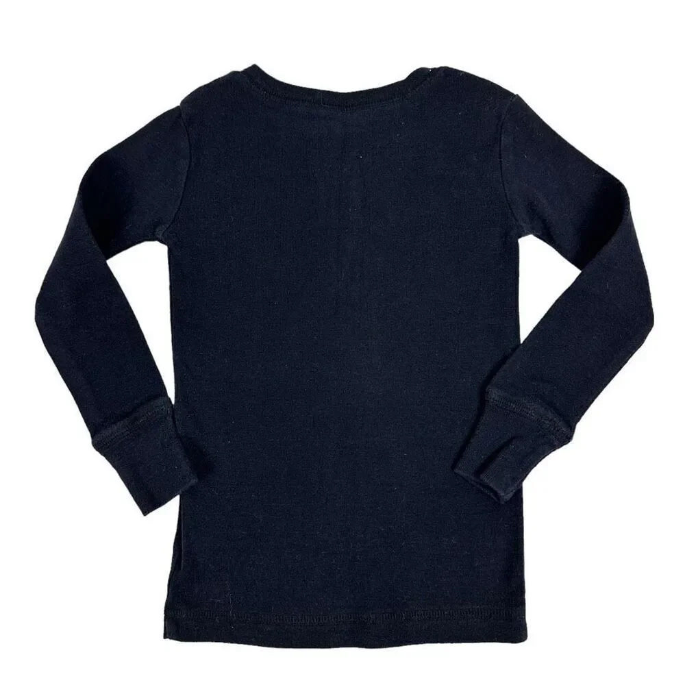 Baby Gap Navy Henley Tee size 4